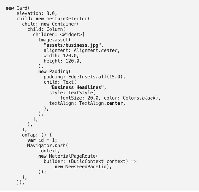 Flutter App Development 