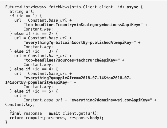 Flutter App Development 