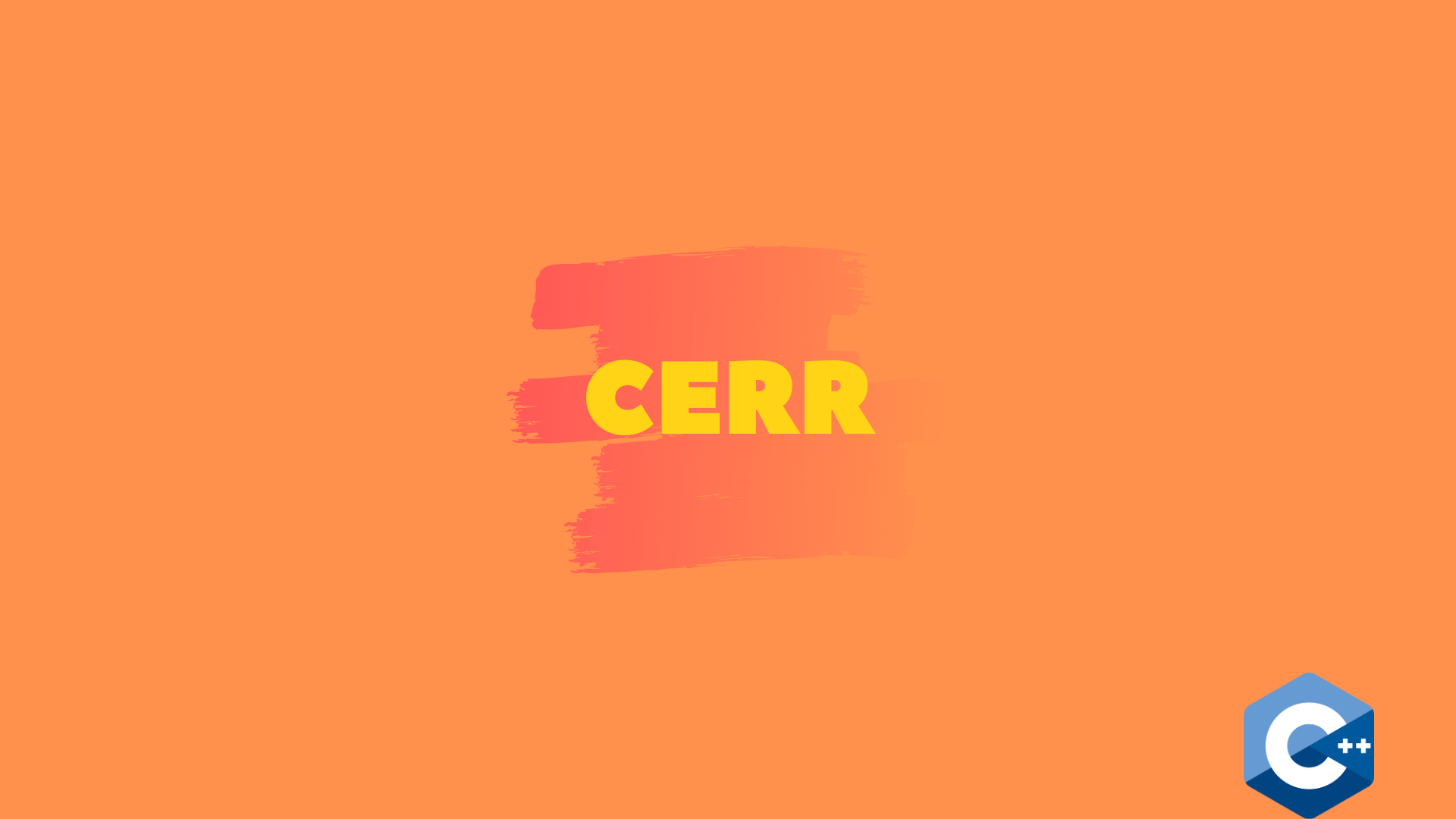 Cerr — обработка ошибок в C++